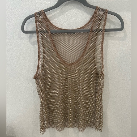 Free People Intimately Rhinestone Tank, L - Picture 4 of 7